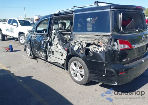 2011 Nissan Quest S/Sv/Sl/Le из США, поврежденный, VIN JN8AE2KP7B9002858